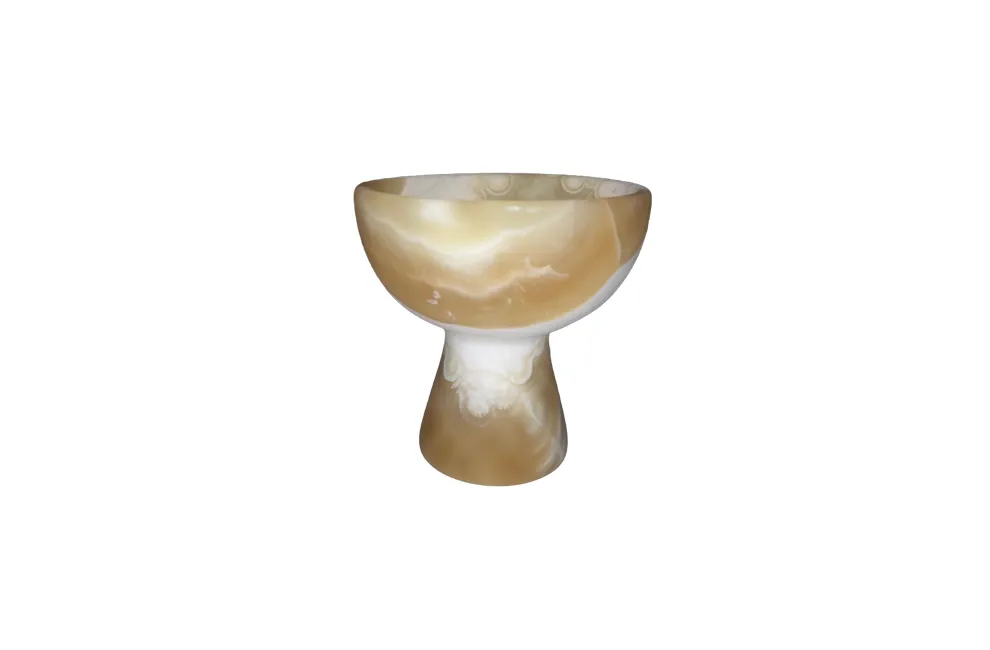 Cup Lotus - M - Alabaster